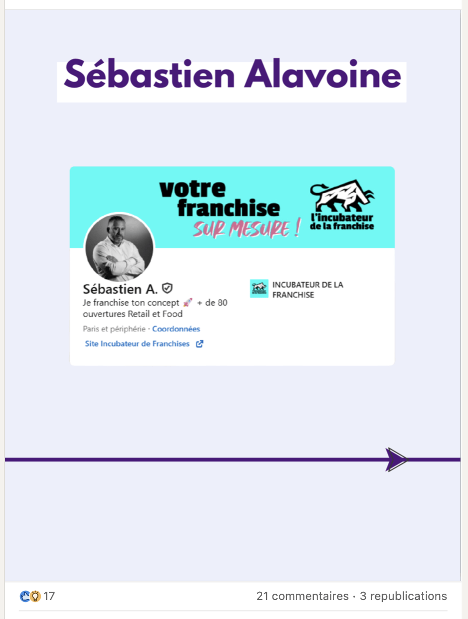 Sébastien Alavoine top comptes