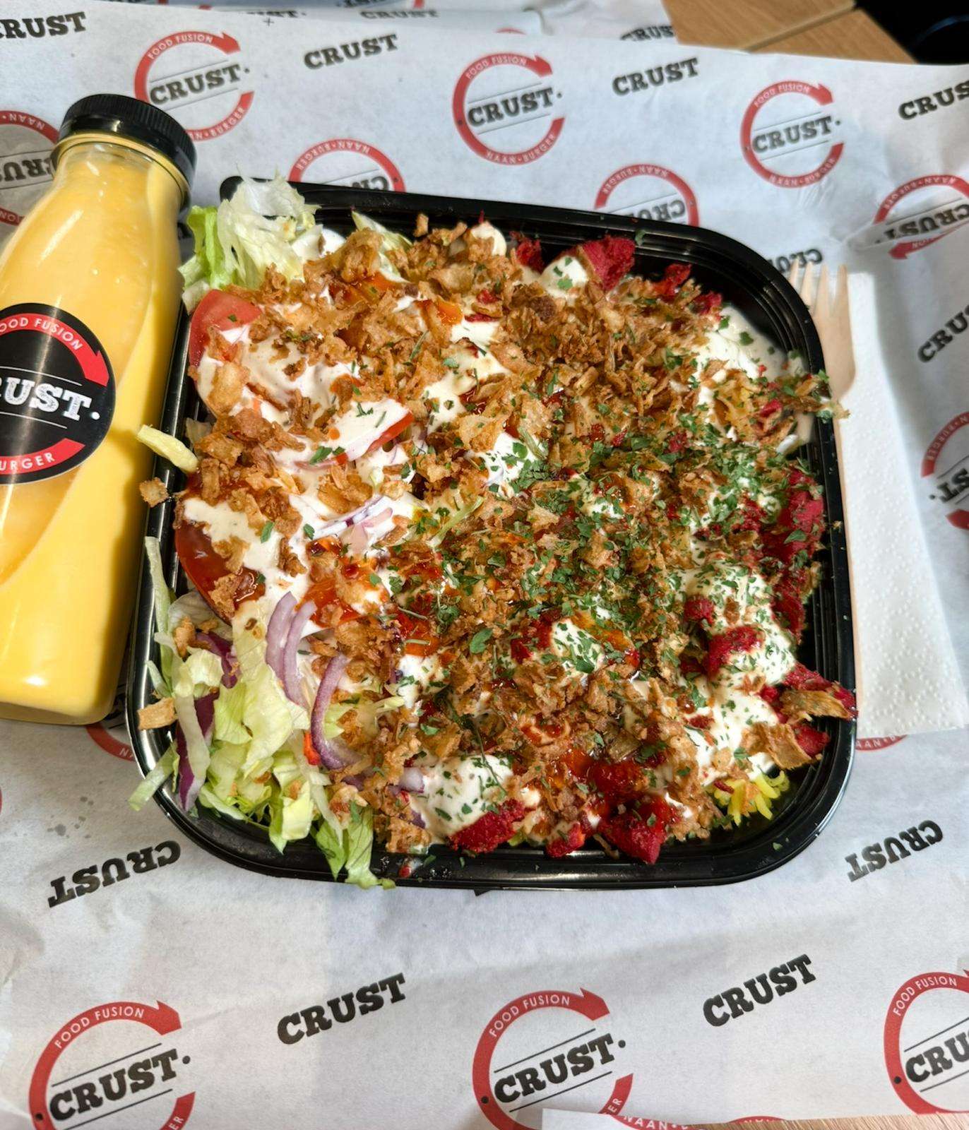 chicken over rice