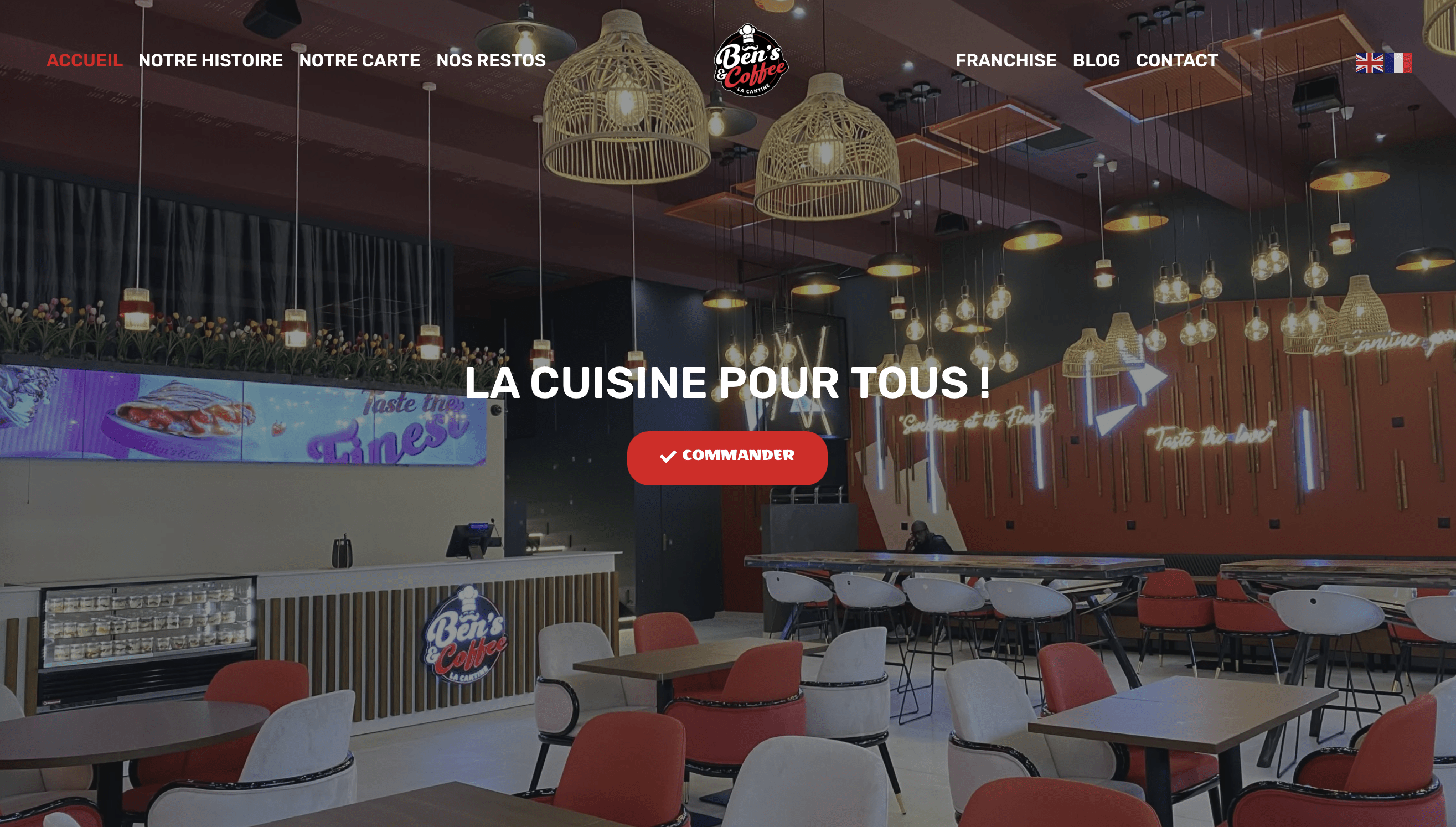 creation site internet restaurant