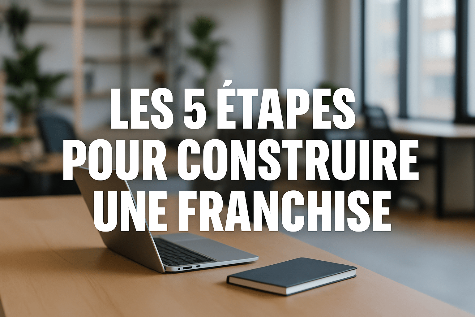 étapes pour construire une franchise