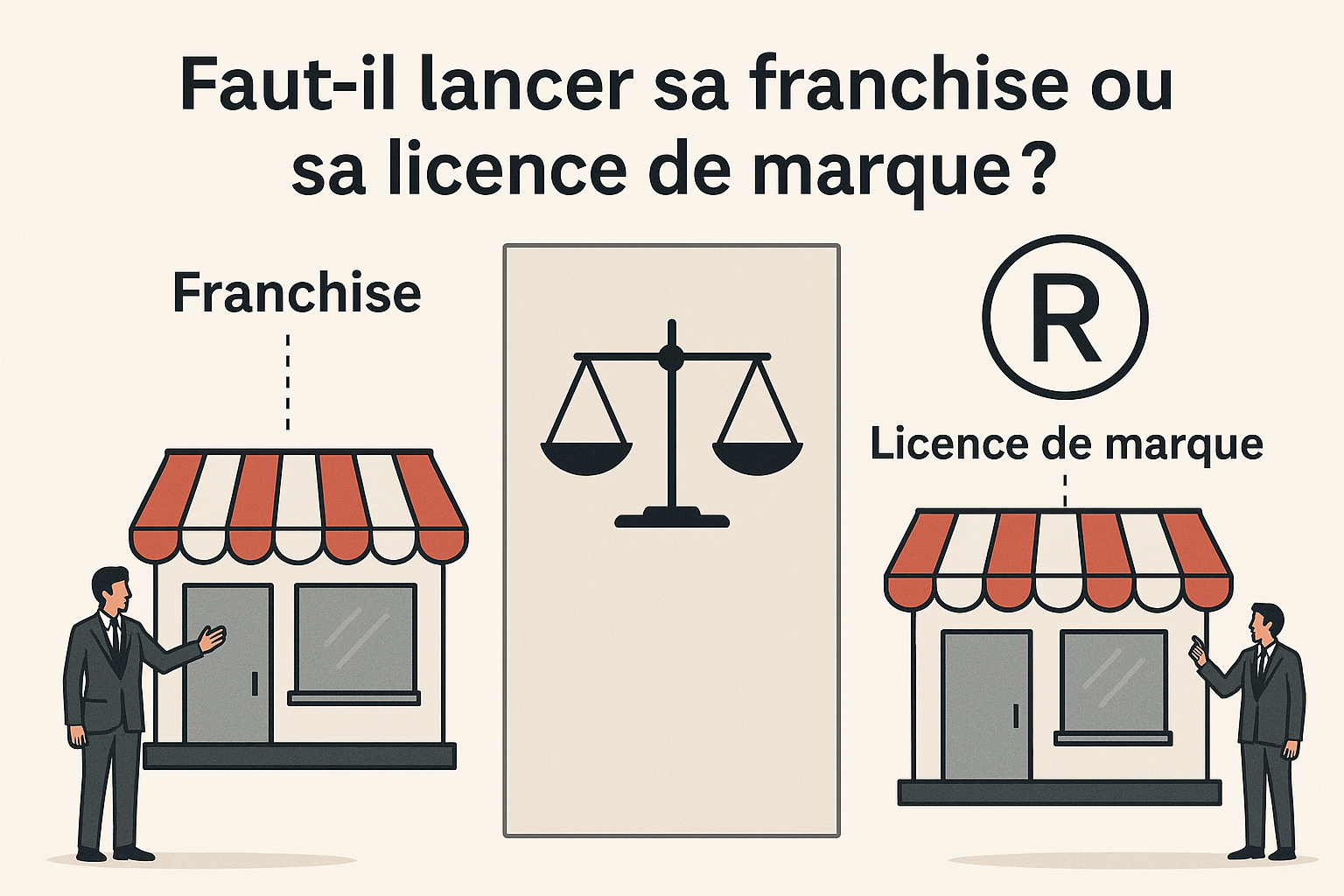 réseau franchise ou licence